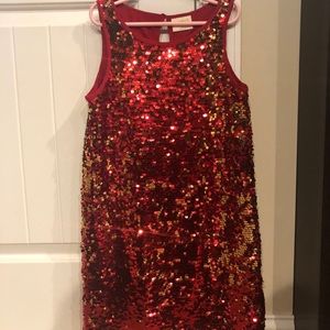 Girls Size 8 sequined dress - Crazy 8